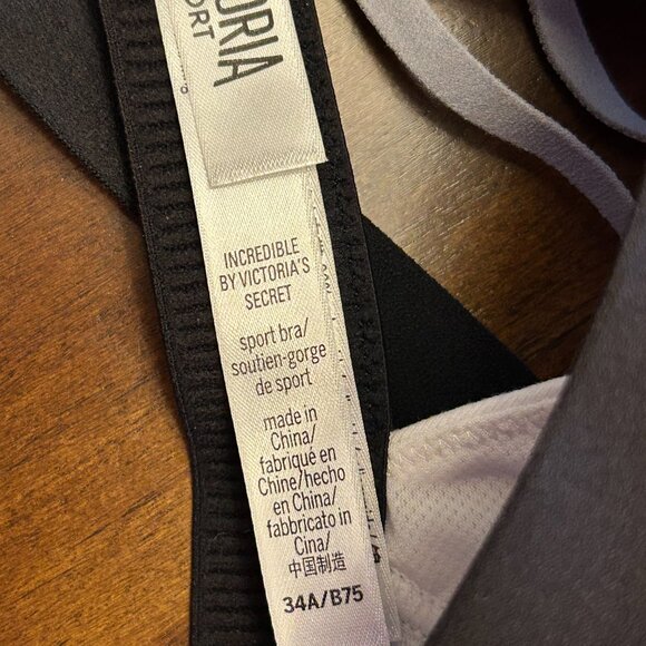 Victoria Sport Incredible by Victoria's Secret Sports Bra Racerback Orange 34A - Picture 9 of 13